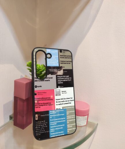 Spotify Playlist Concept Phone Case | Samsung S23 | Silicone case